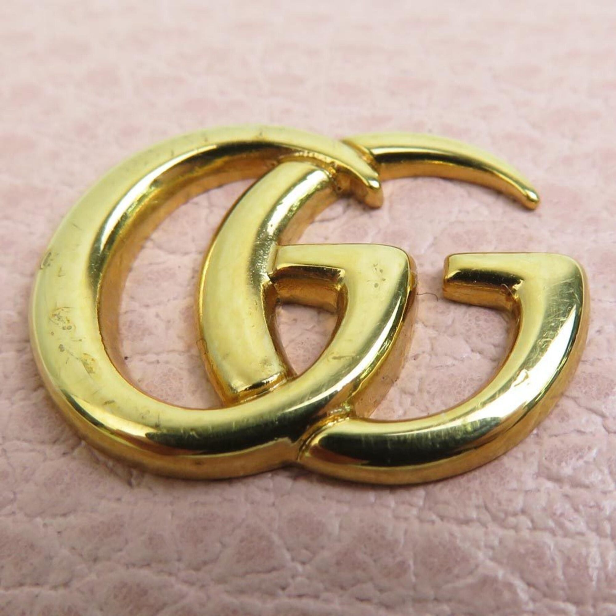 Gucci Gucci GG Marmont Leather Key Case, Pink, Women's, 456118 56658i Size ONE SIZE - 5 Thumbnail