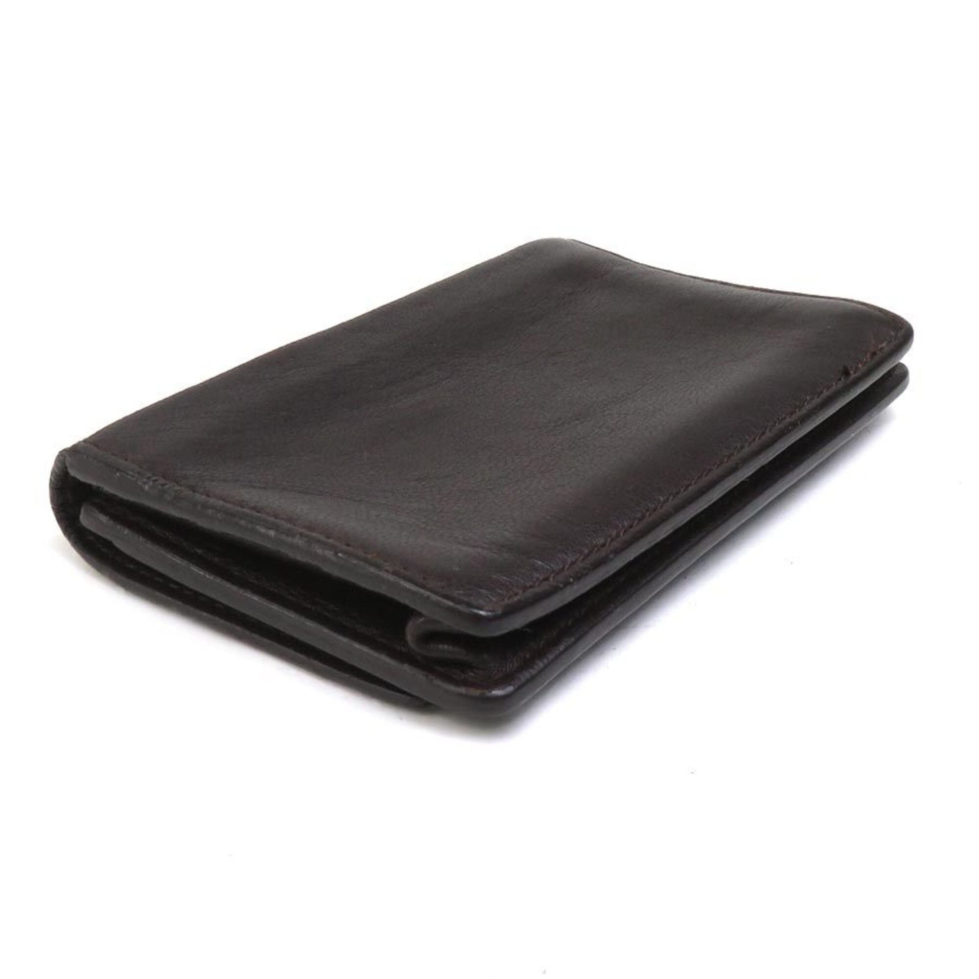 Bottega Veneta Bottega Veneta business card holder/card case, Intrecciato leather, brown, for men and women, 56661a Size ONE SIZE - 4 Thumbnail