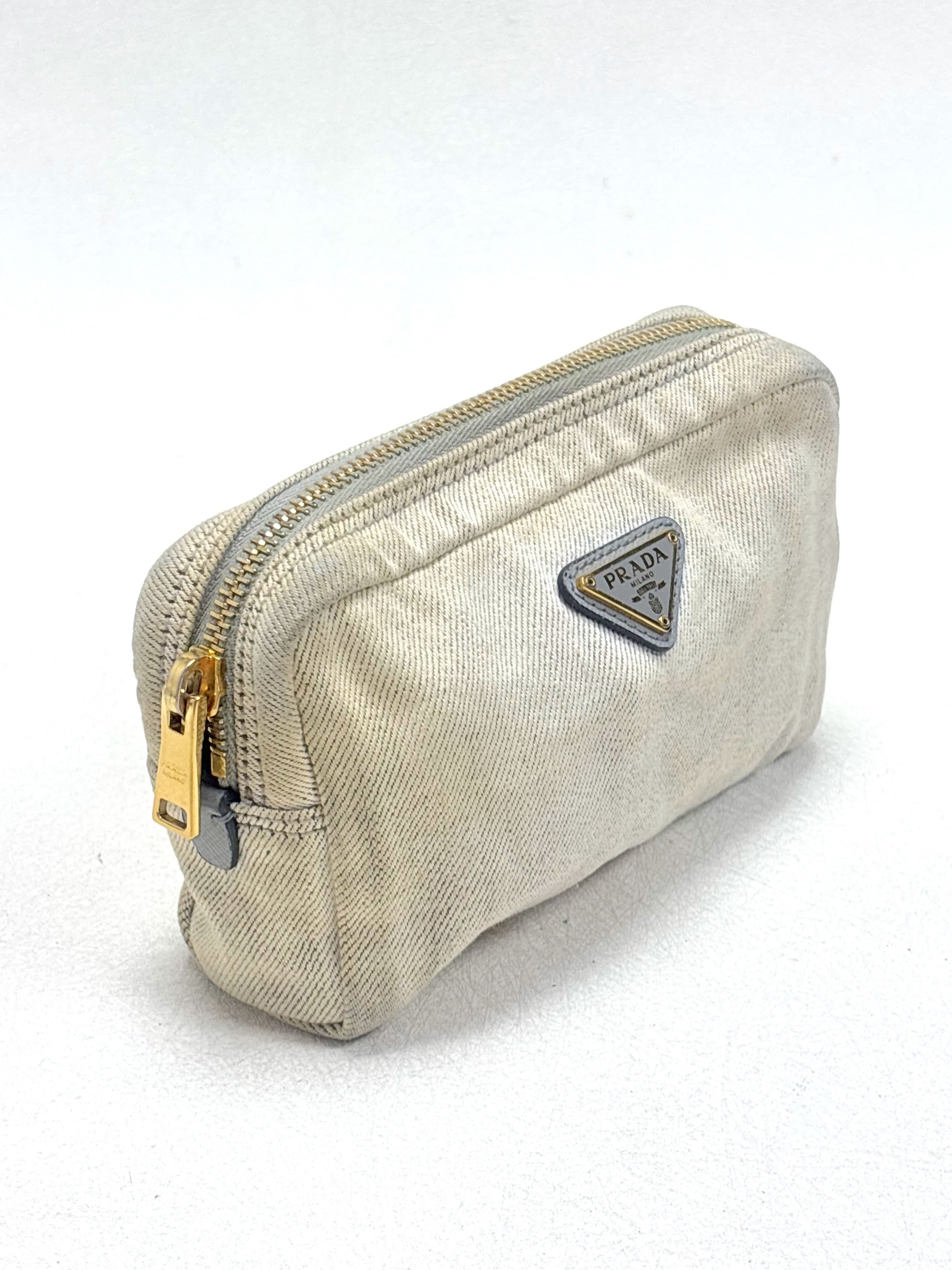 Prada Pochette en Denim Size ONE SIZE - 3 Thumbnail