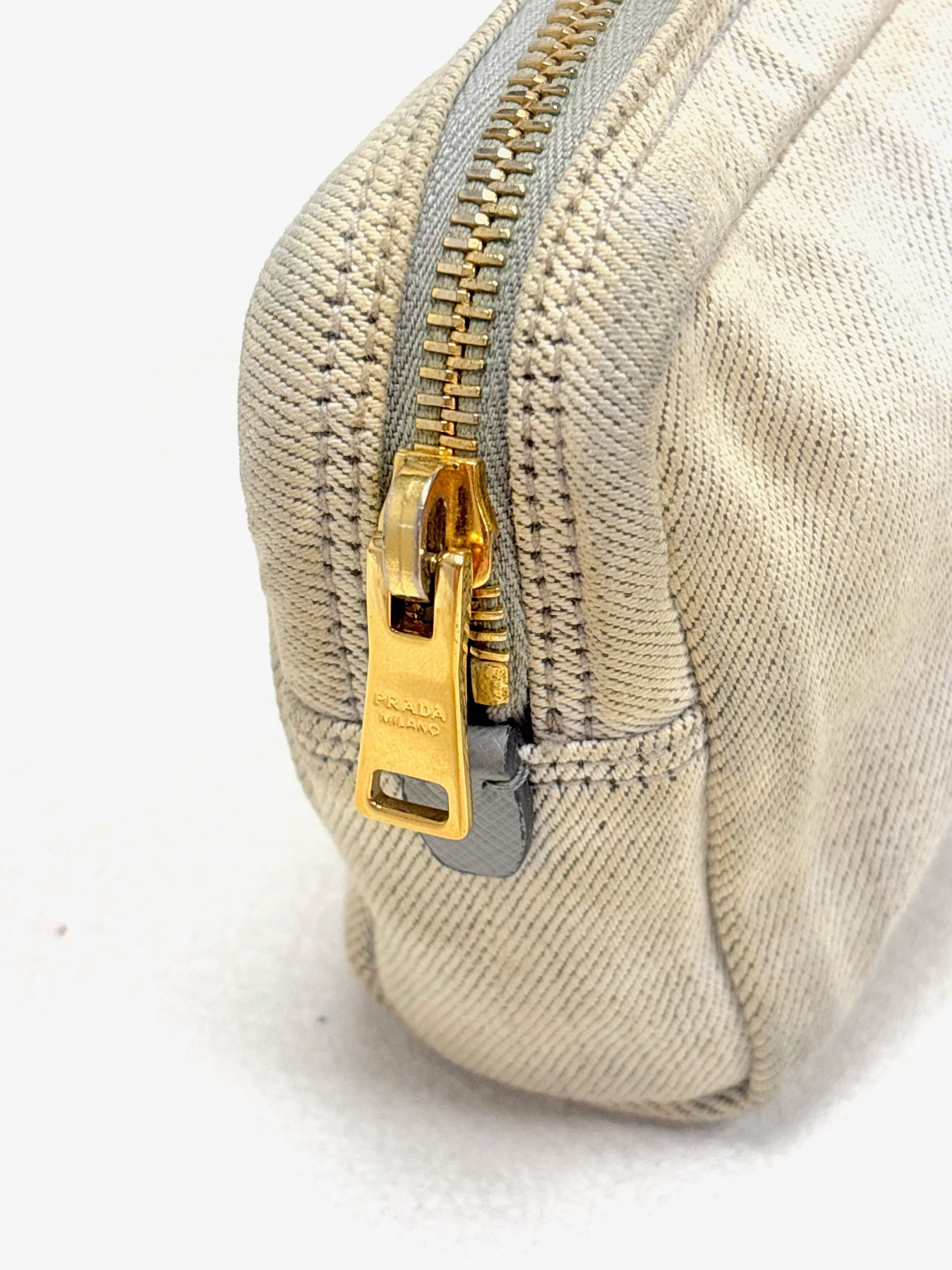 Prada Pochette en Denim Size ONE SIZE - 4 Thumbnail