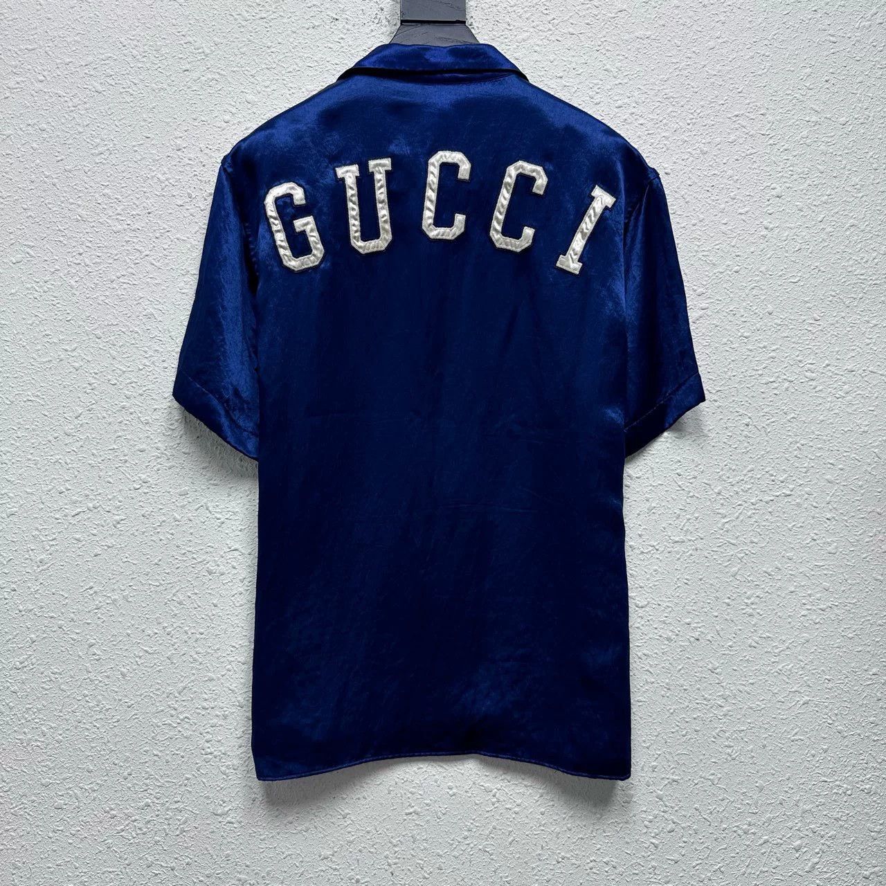 Gucci Gucci MLB Collaboration Embroidered Silk Short-Sleeve Shirt Size US S / EU 44-46 / 1 - 2 Thumbnail
