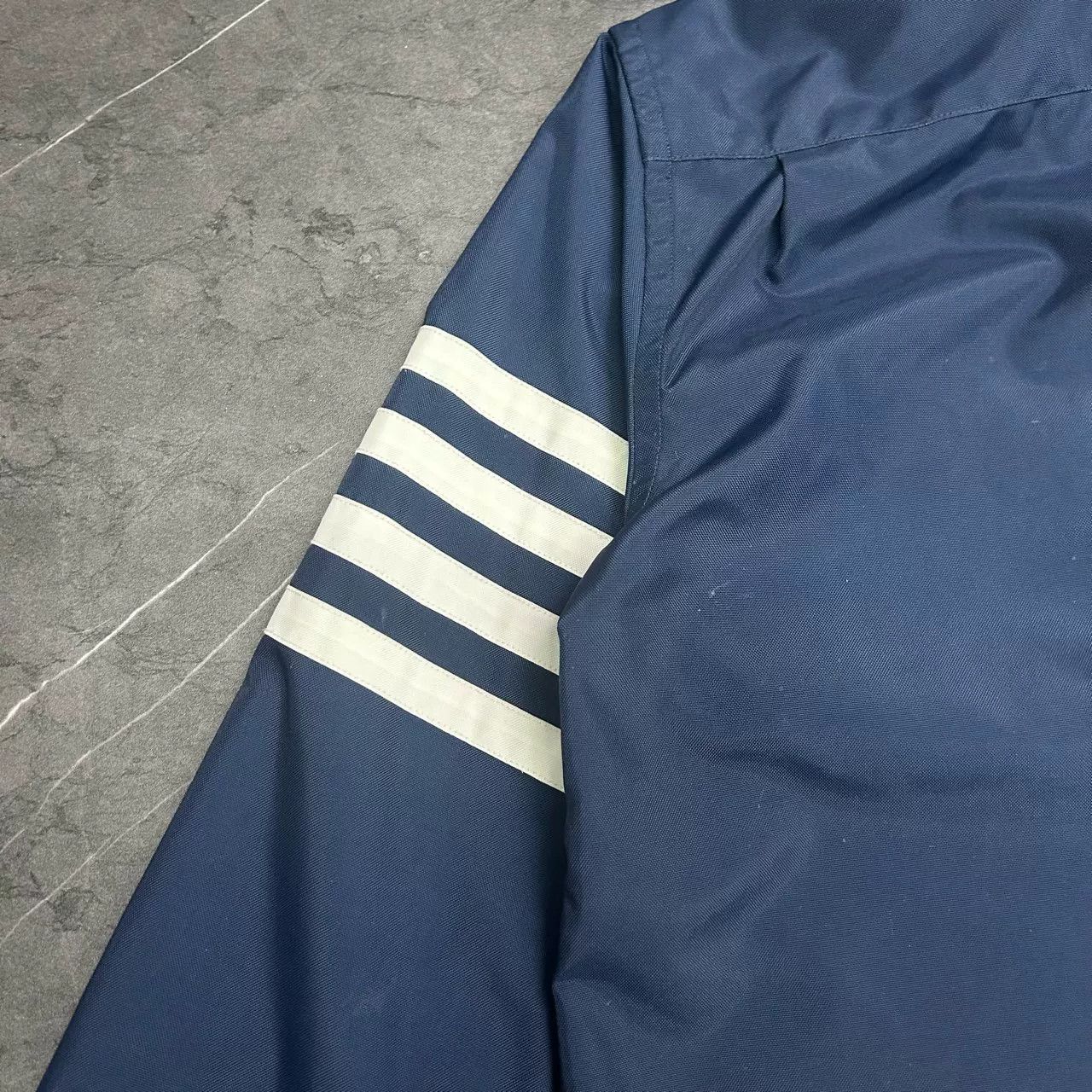 Thom Browne Thom Browne Navy Long Trench Coat 40 Size US XXS / EU 40 - 6 Thumbnail