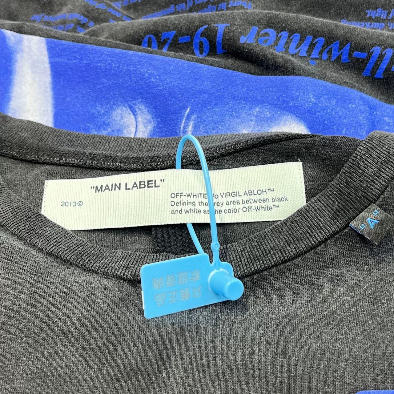 Off-White OFF-WHITE Louvre Oil Painting Washed Tee Size US M / EU 48-50 / 2 - 3 Thumbnail