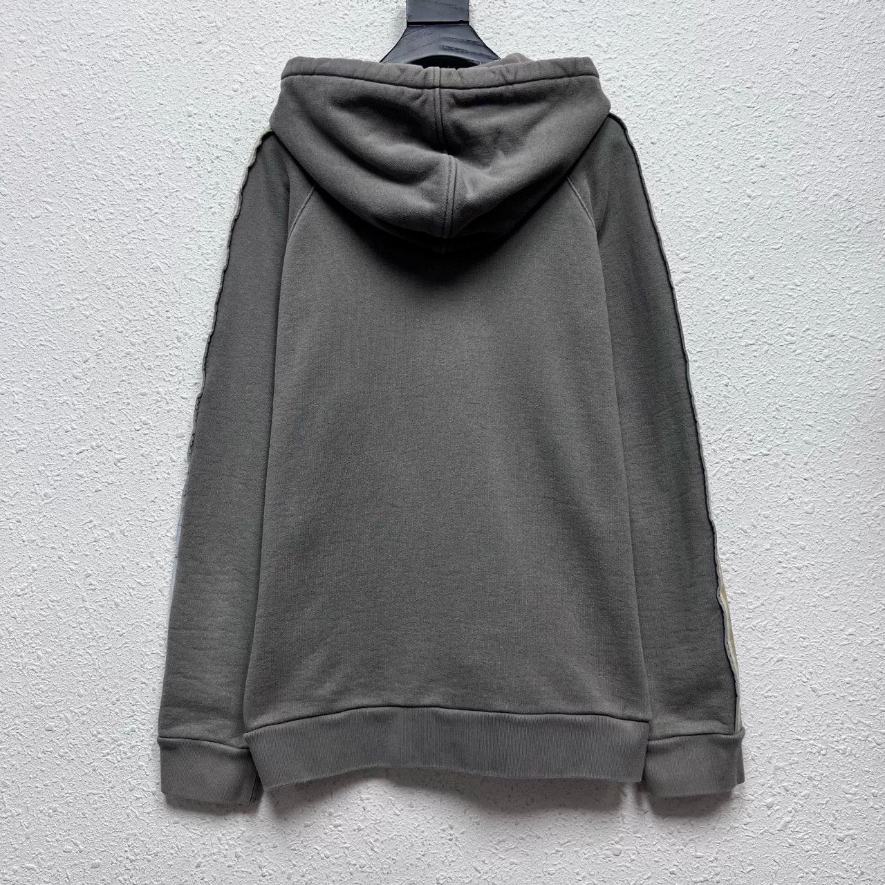 Gucci Gucci Double G Logo Tape Gray Hoodie Size US M / EU 48-50 / 2 - 2 Thumbnail