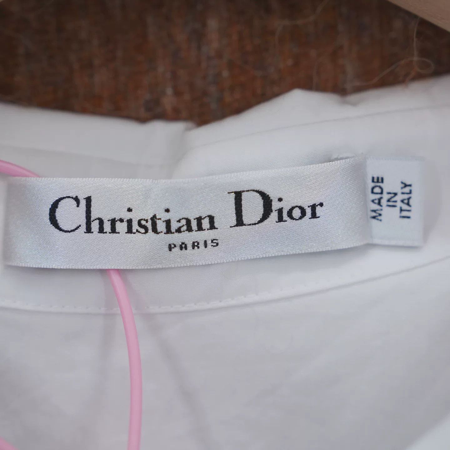 Dior DIOR White Bee Embroidery Short-Sleeve Shirt Size XS / US 0-2 / IT 36-38 - 4 Thumbnail