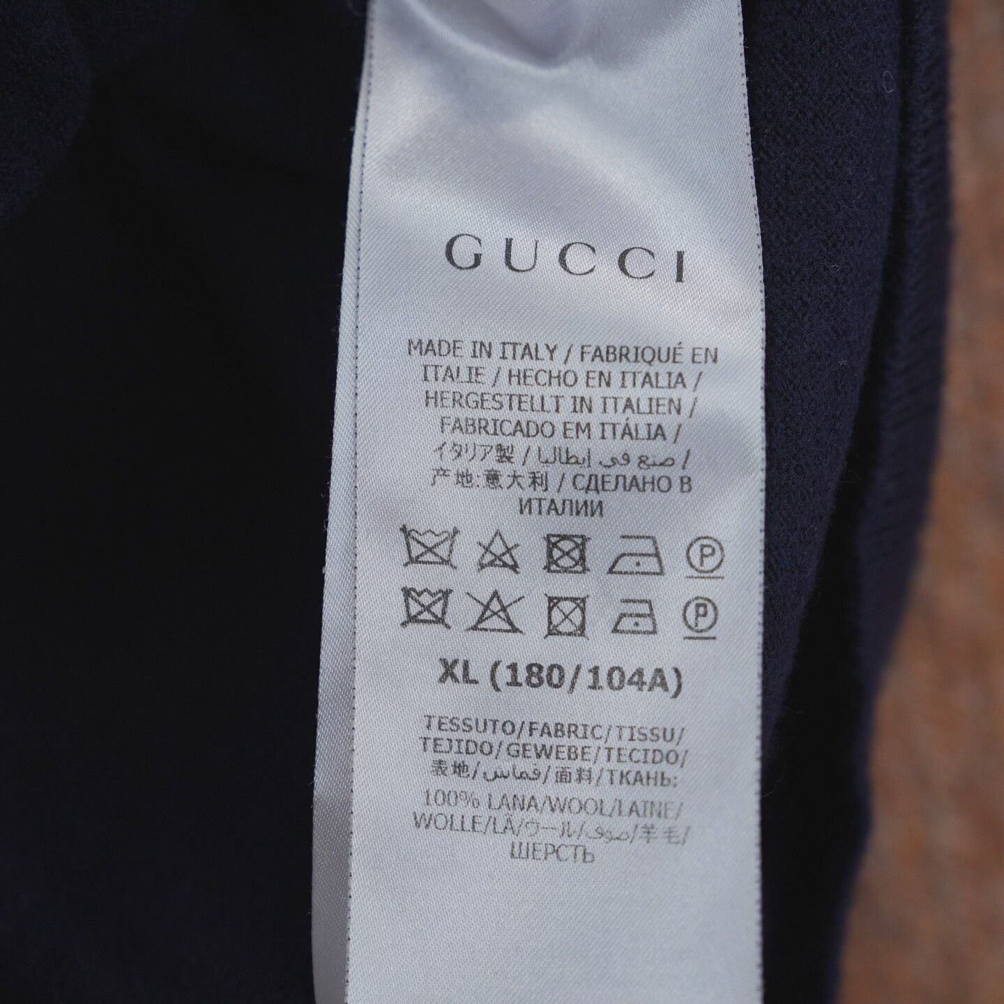 Gucci Gucci Preppy V-Neck Wool Cardigan Size US XL / EU 56 / 4 - 4 Thumbnail