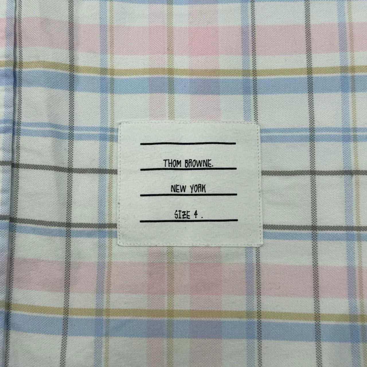 Thom Browne Thom Browne New Plaid Shirt Size US XL / EU 56 / 4 - 3 Thumbnail