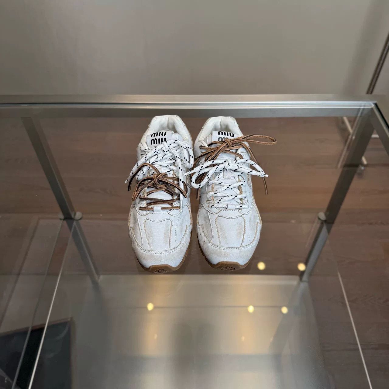 New Balance Miumiu X NB 530SL Collaborative Sneakers Size US 6.5 / IT 36.5 - 6 Thumbnail
