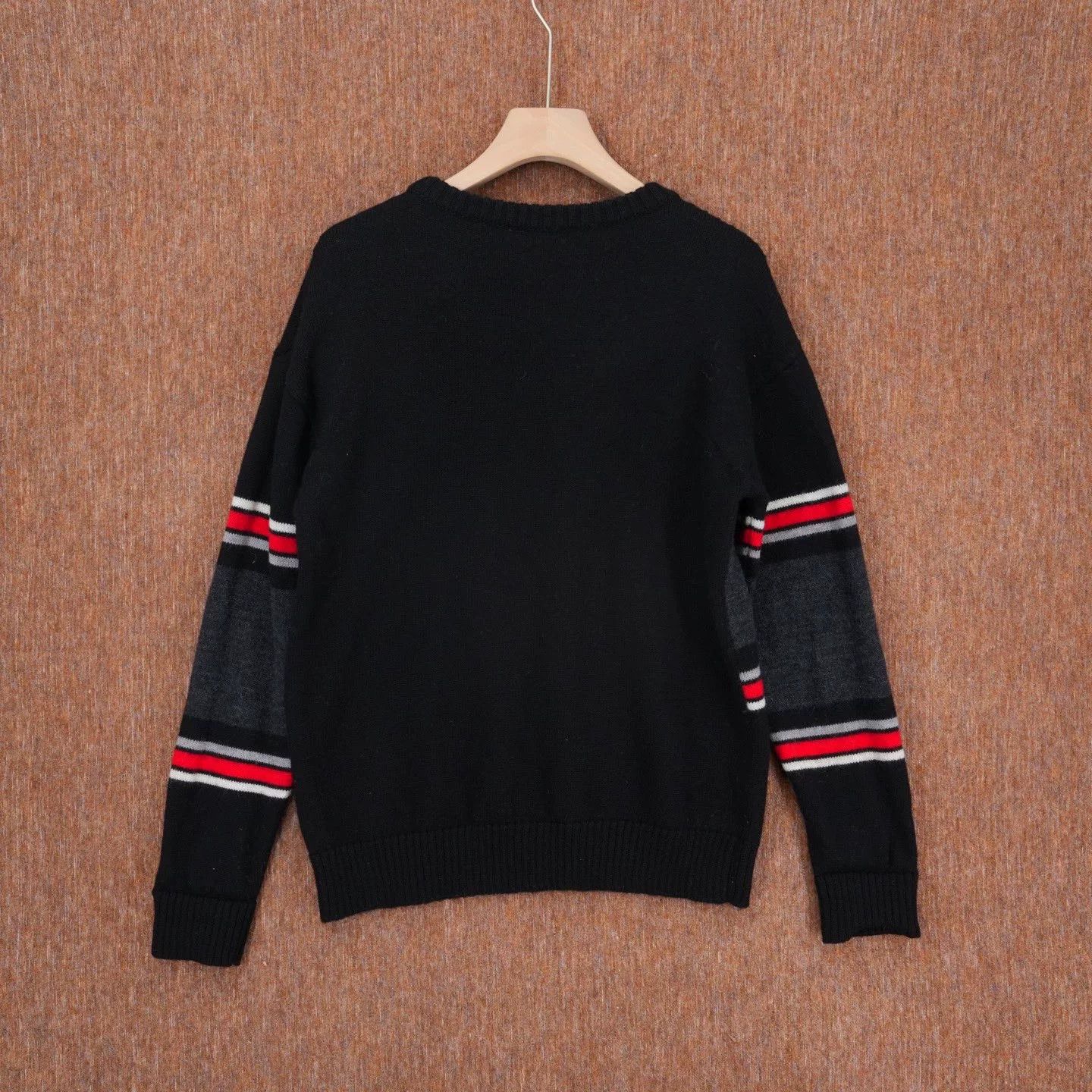 Saint Laurent Paris Saint Laurent SLP Black Dinosaur Sweater Size US M / EU 48-50 / 2 - 2 Thumbnail
