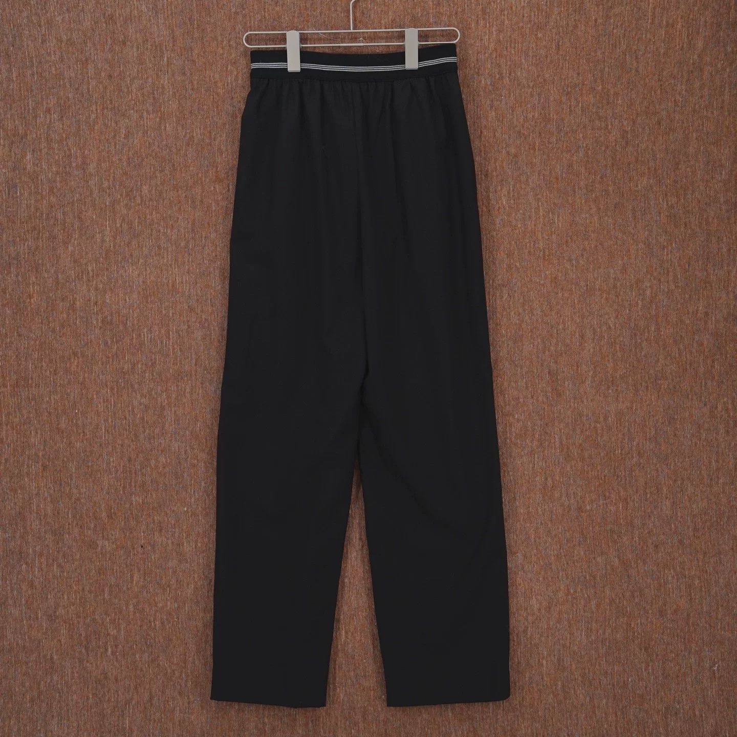 Miu Miu Miu Miu Logo Belt Black Track Pants Size 36" / US 14 / IT 50 - 2 Thumbnail