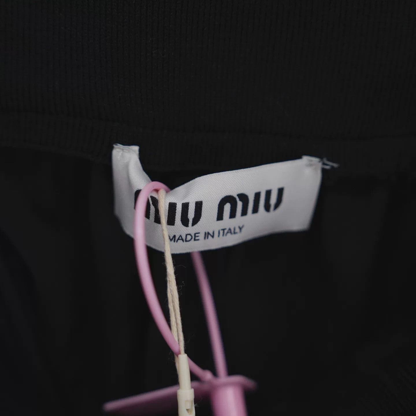 Miu Miu Miu Miu Logo Belt Black Track Pants Size 36" / US 14 / IT 50 - 4 Thumbnail