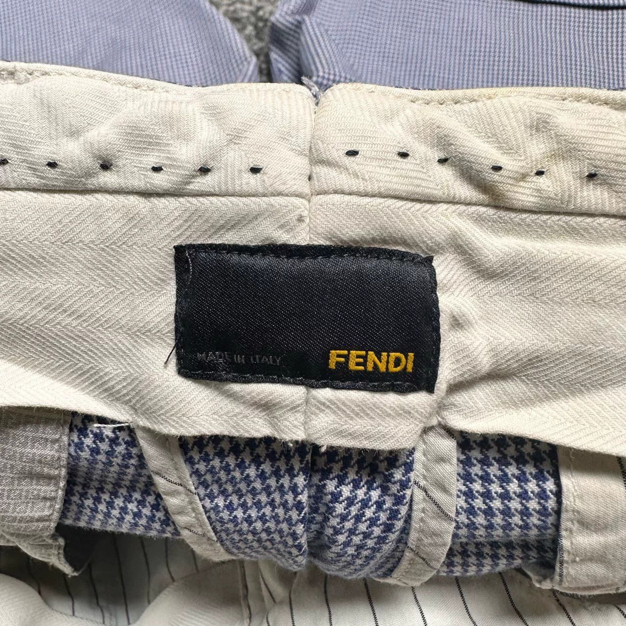 Fendi Fendi Houndstooth Pattern Shorts Size US 34 / EU 50 - 3 Thumbnail