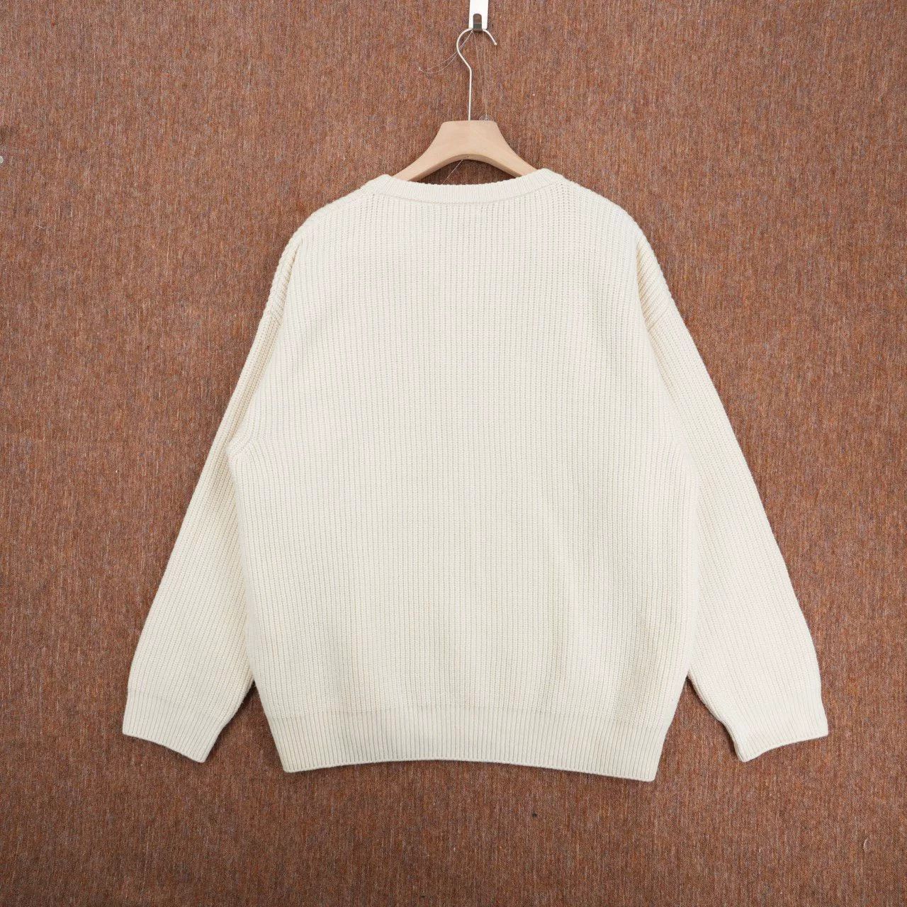 Celine Celine Studded Ribbed Wool Sweater Size S / US 4 / IT 40 - 2 Thumbnail