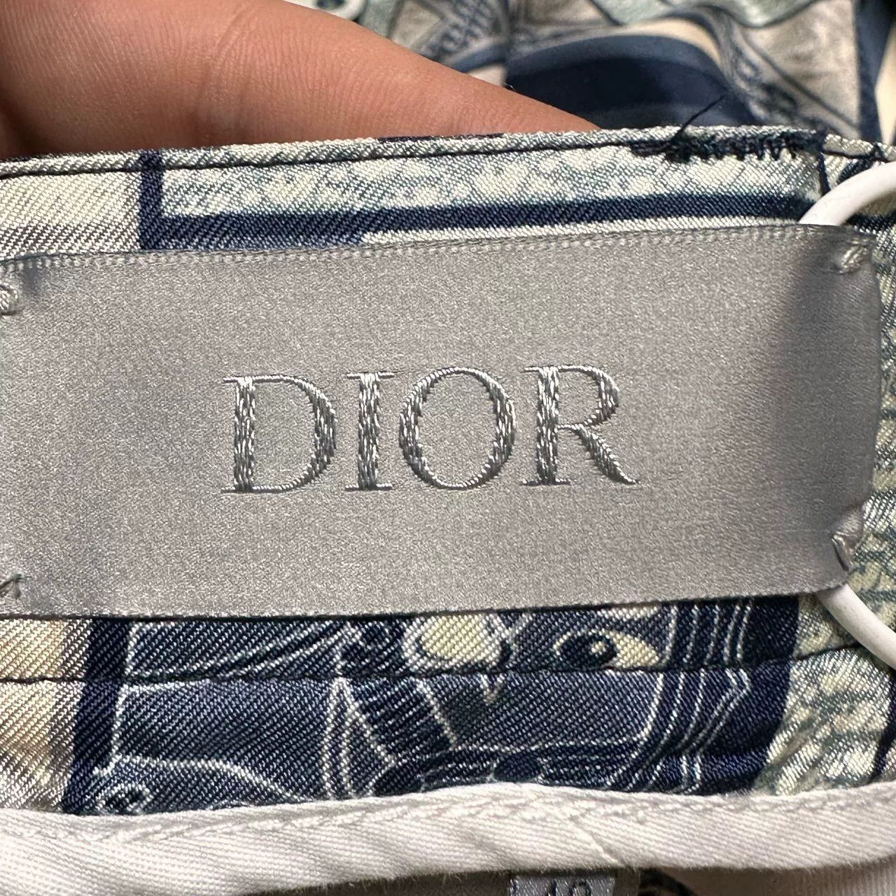 Dior DIOR Kenny Collaboration Silk Shorts Size US 32 / EU 48 - 3 Thumbnail