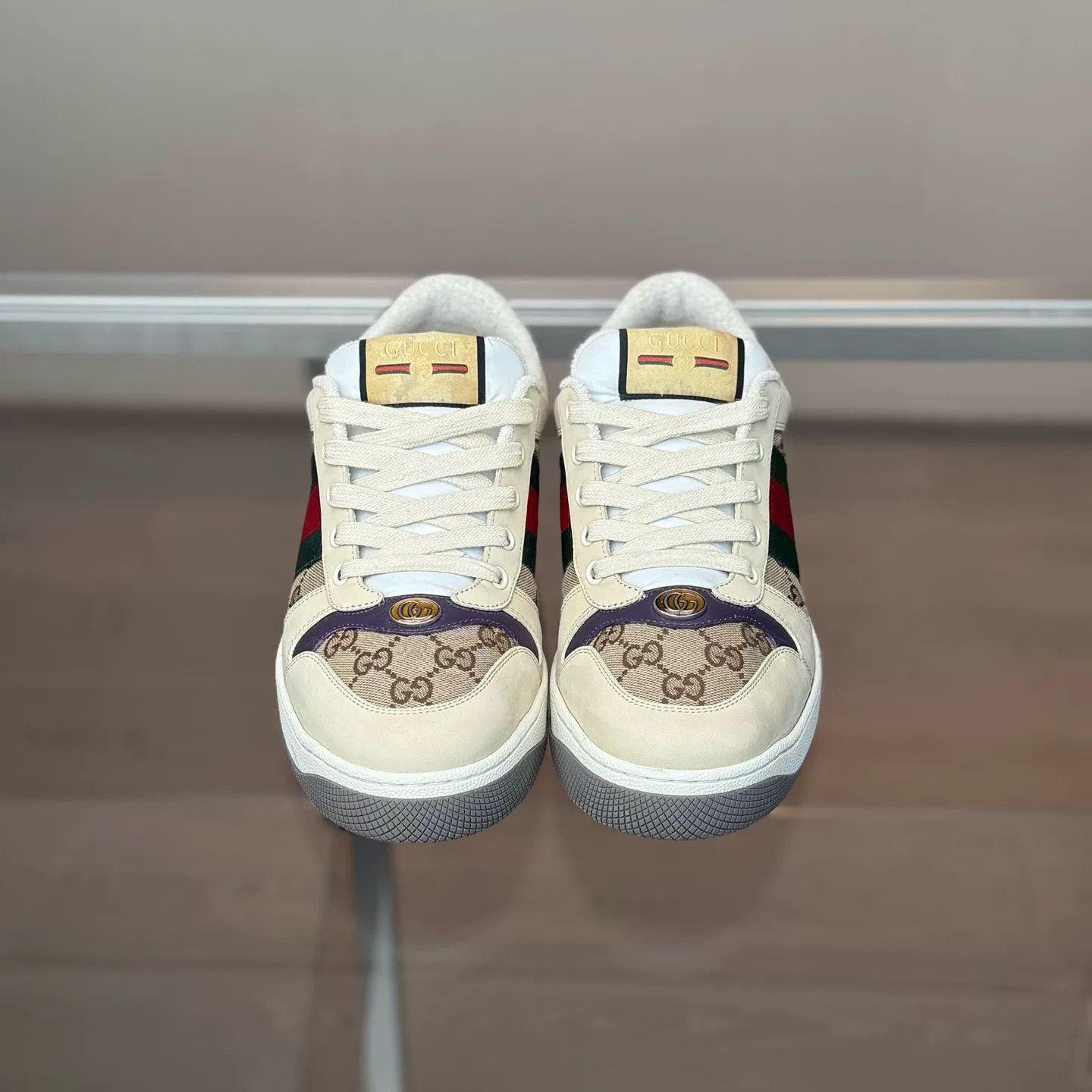 Gucci Gucci Screener Distressed Sneakers Size US 10.5 / EU 43-44 - 2 Thumbnail