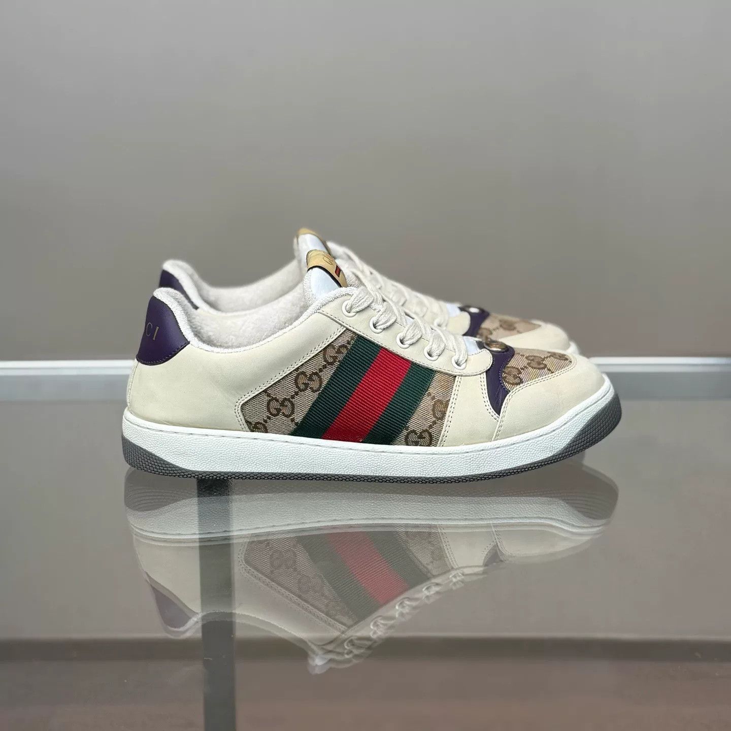 Gucci Gucci Screener Distressed Sneakers Size US 10.5 / EU 43-44 - 3 Thumbnail