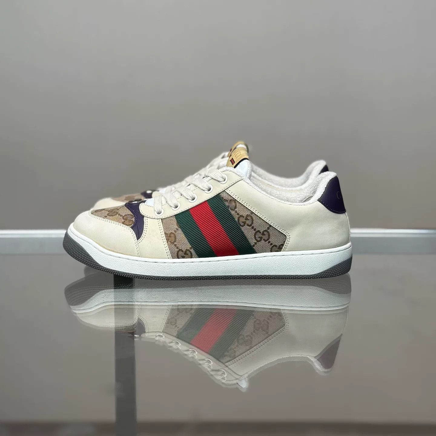 Gucci Gucci Screener Distressed Sneakers Size US 10.5 / EU 43-44 - 5 Thumbnail