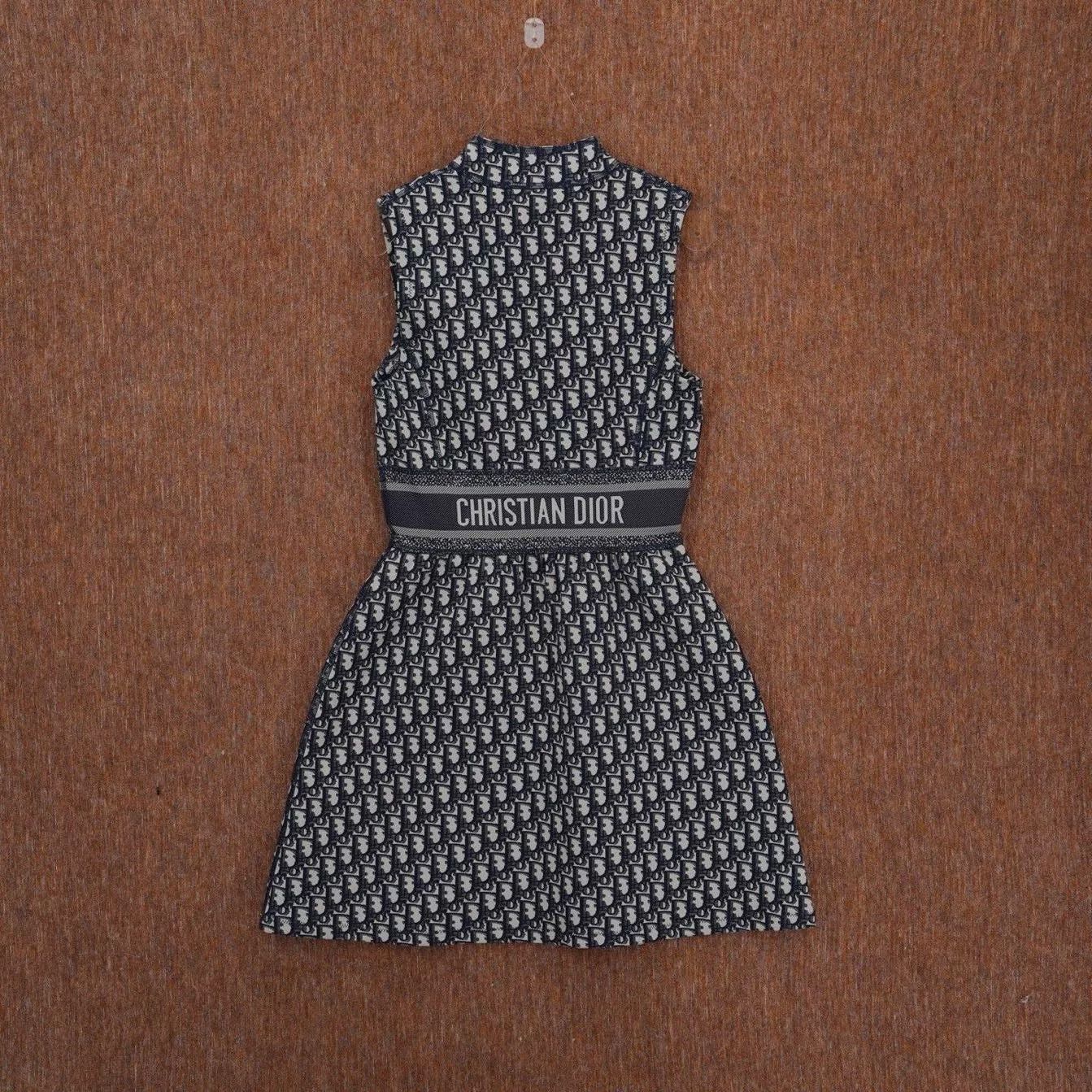 Dior Dior Monogram Sleeveless Dress Size XXS / US 00 / IT 34 - 2 Thumbnail