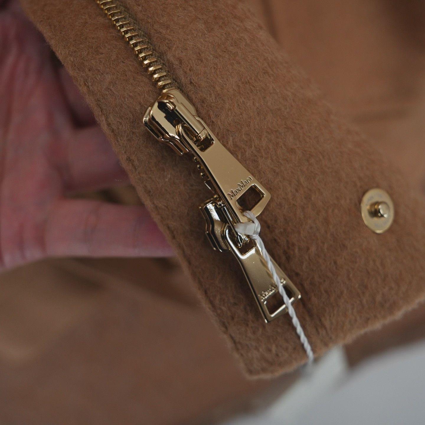 Max Mara MaxMara GIUDA Solid Invisible Zipper Coat Size S / US 4 / IT 40 - 4 Thumbnail