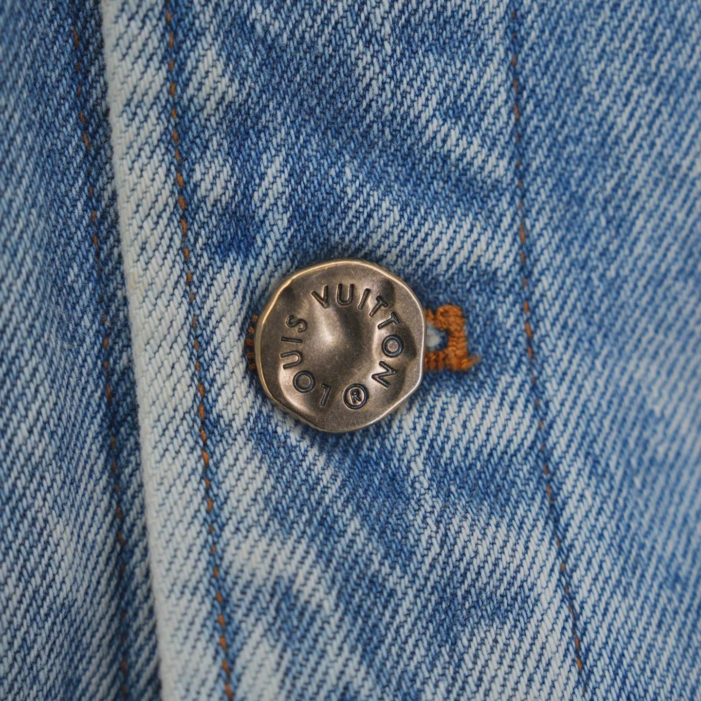 Louis Vuitton Louis Vuitton Blue Denim Jacket Size US M / EU 48-50 / 2 - 4 Thumbnail