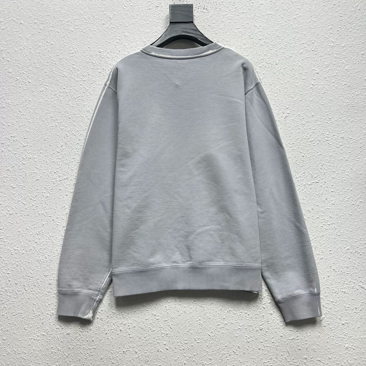Dior Dior Stussy Graffiti Signature Crewneck Gray Sweatshirt Size US M / EU 48-50 / 2 - 2 Thumbnail