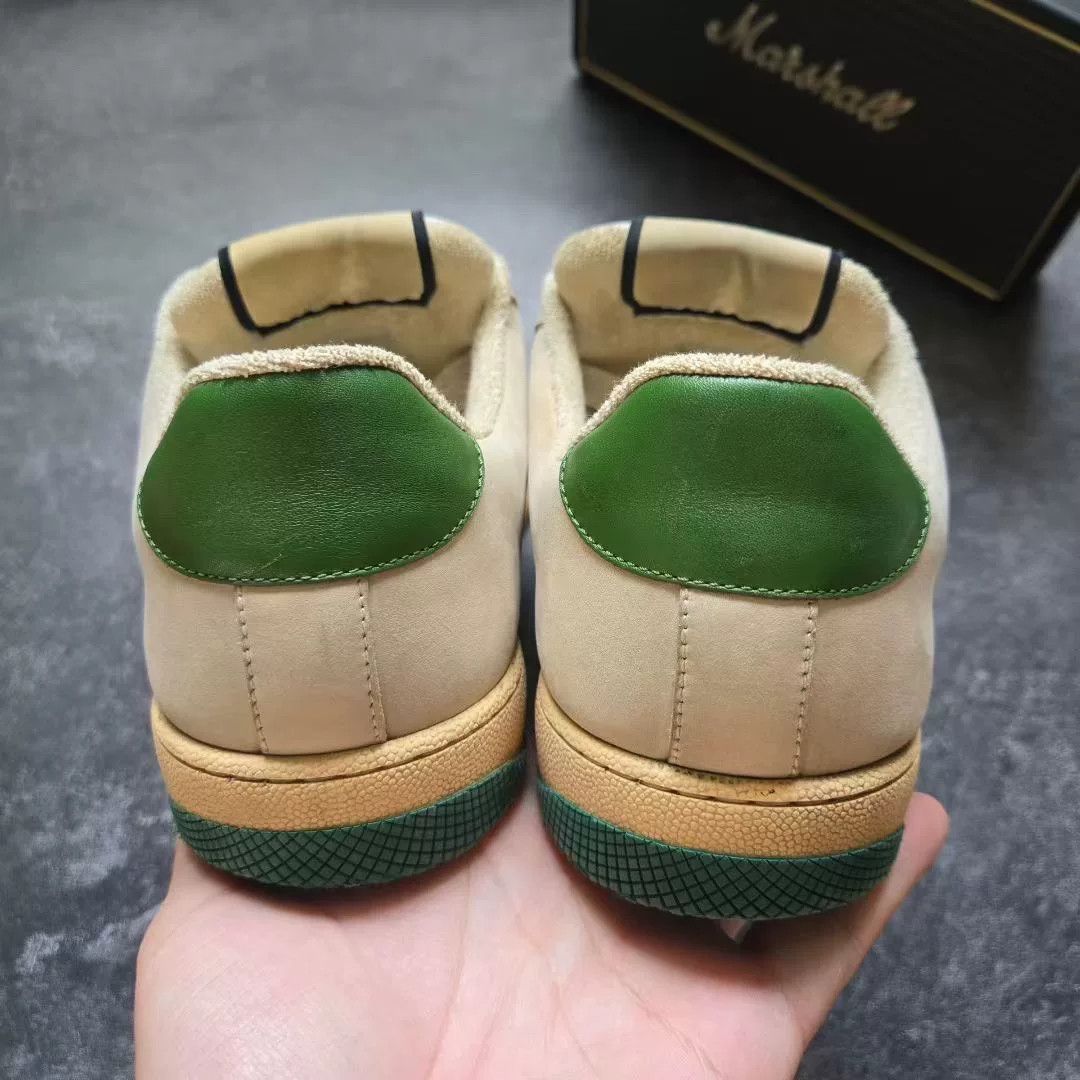 Gucci Gucci Distressed Enamel Dirty Shoes Size US 8.5 / EU 41-42 - 6 Thumbnail