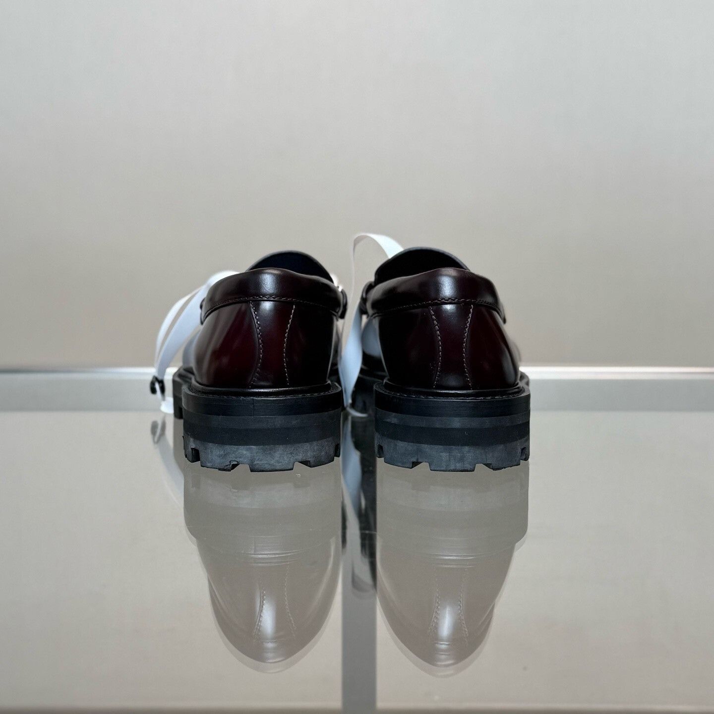 Celine Celine Arch Tassel Burgundy Loafers Size US 5 / IT 35 - 4 Thumbnail