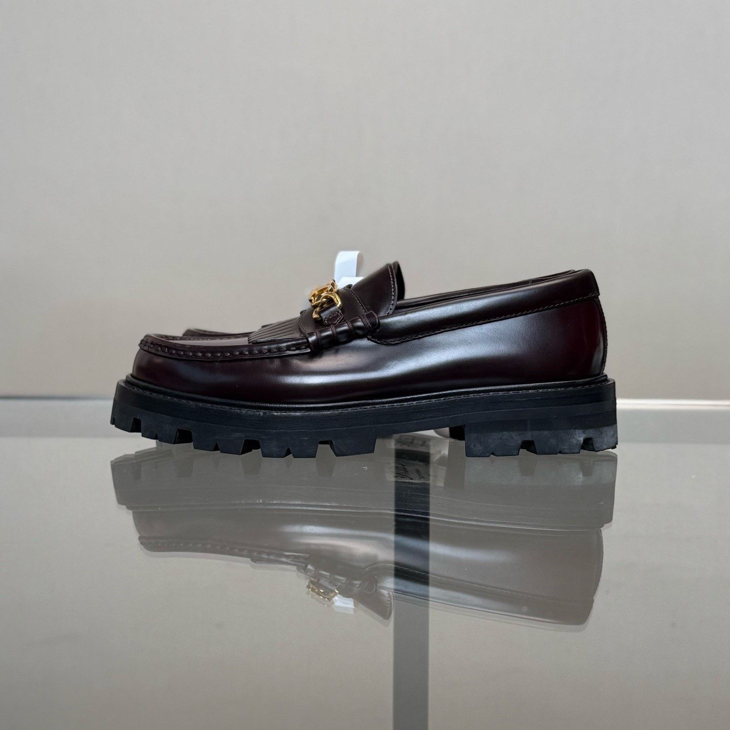 Celine Celine Arch Tassel Burgundy Loafers Size US 5 / IT 35 - 5 Thumbnail
