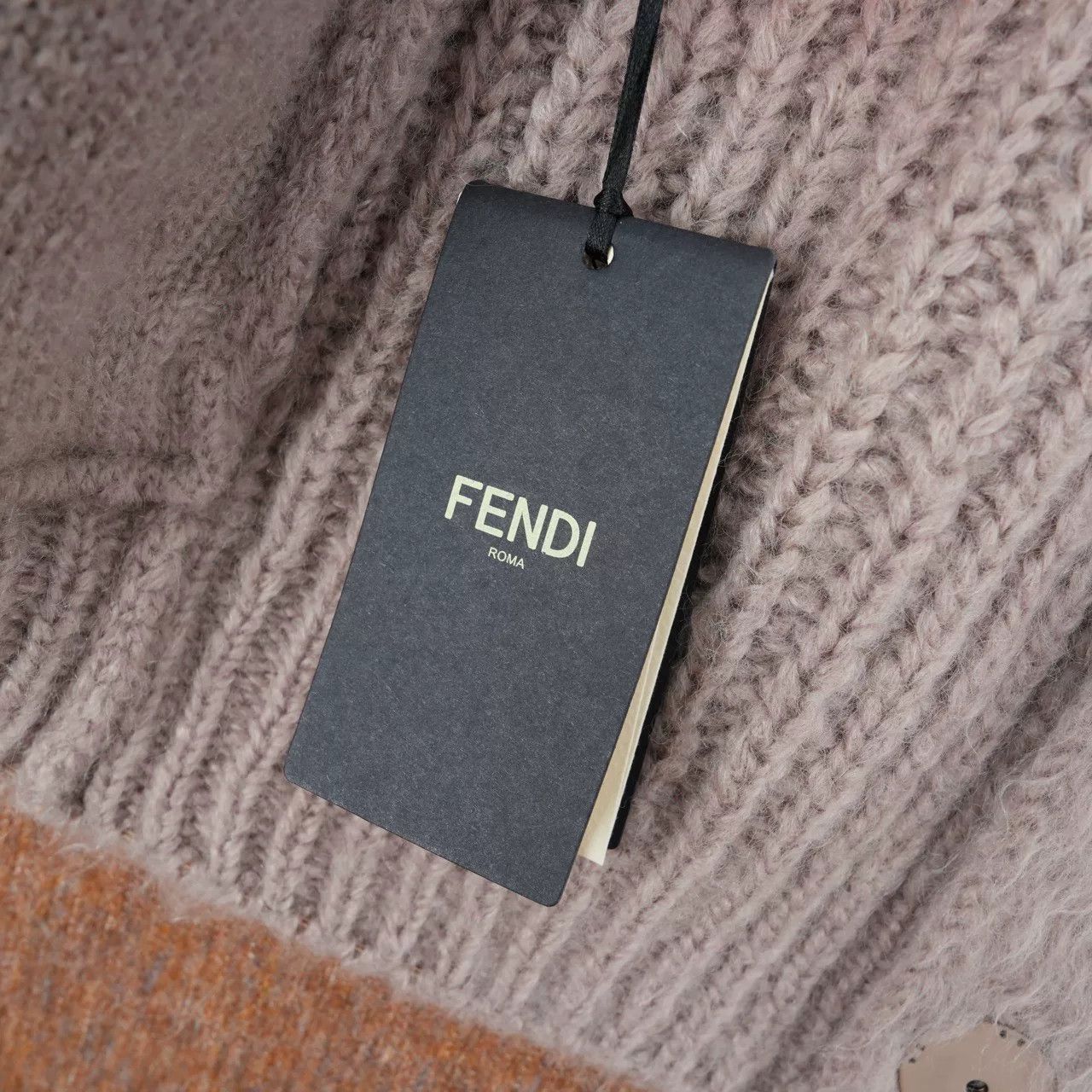 Fendi FENDI Gray Mohair Knit Cardigan Size S / US 4 / IT 40 - 7 Thumbnail