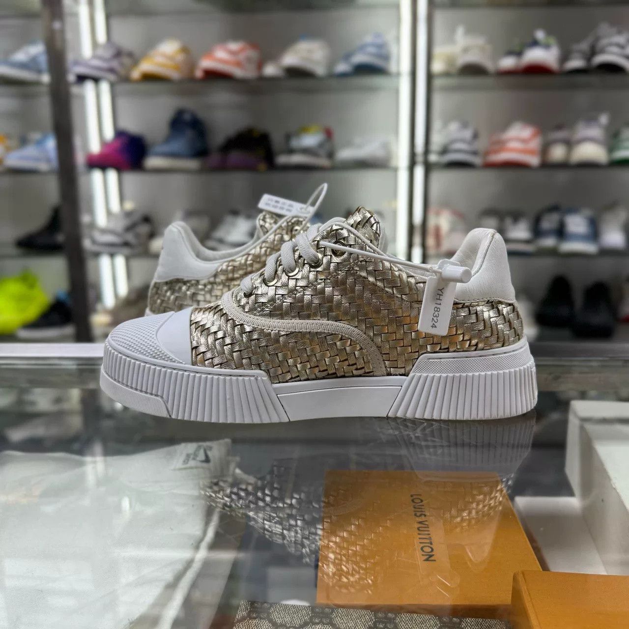 Dior Dior Woven Bee Sneakers Size US 4.5 / IT 34.5 - 4 Thumbnail