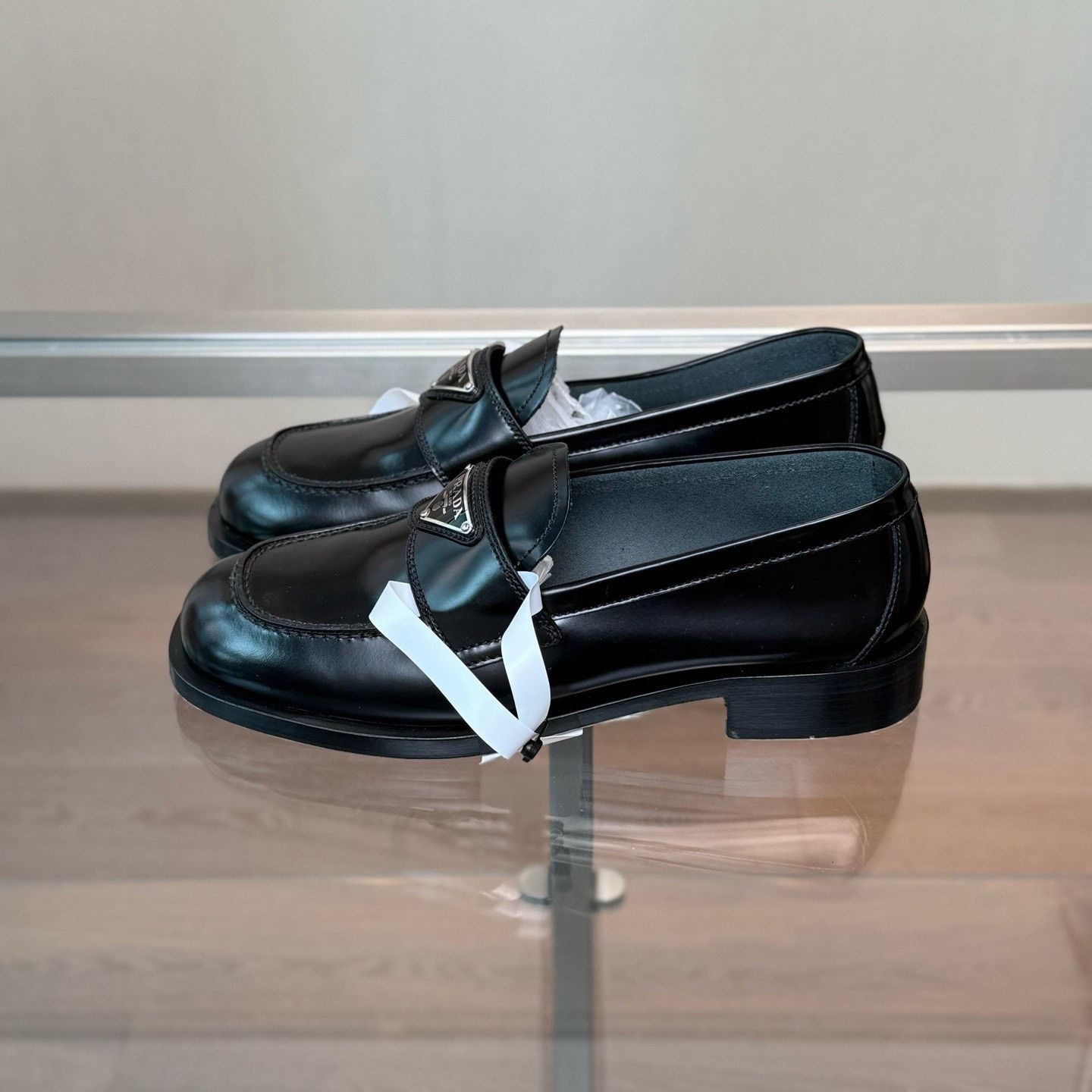 Prada Prada Triangle Logo Loafers Size US 8 / IT 38 - 5 Thumbnail
