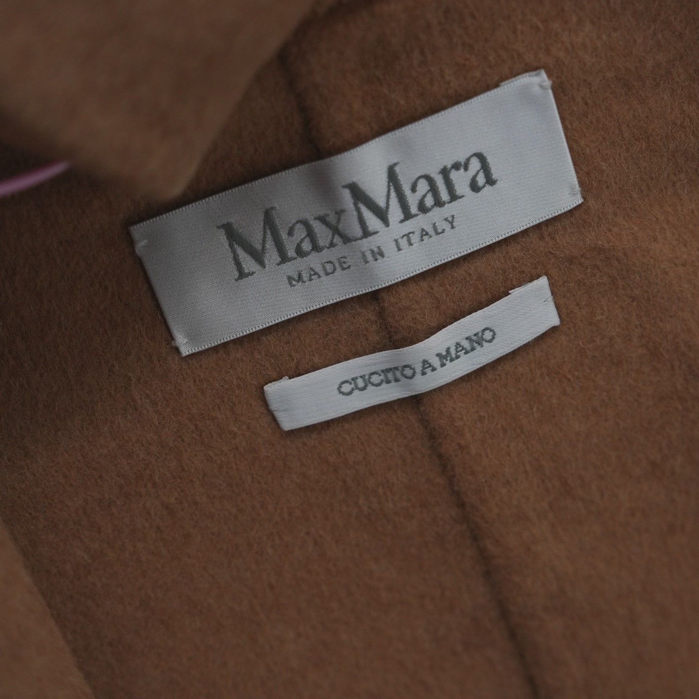 Max Mara MaxMara HAROLD V-neck Camel Coat Size XS / US 0-2 / IT 36-38 - 4 Thumbnail
