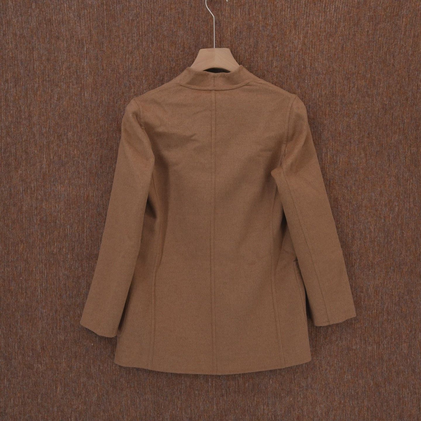 Max Mara MaxMara HAROLD V-neck Camel Coat Size XS / US 0-2 / IT 36-38 - 2 Thumbnail