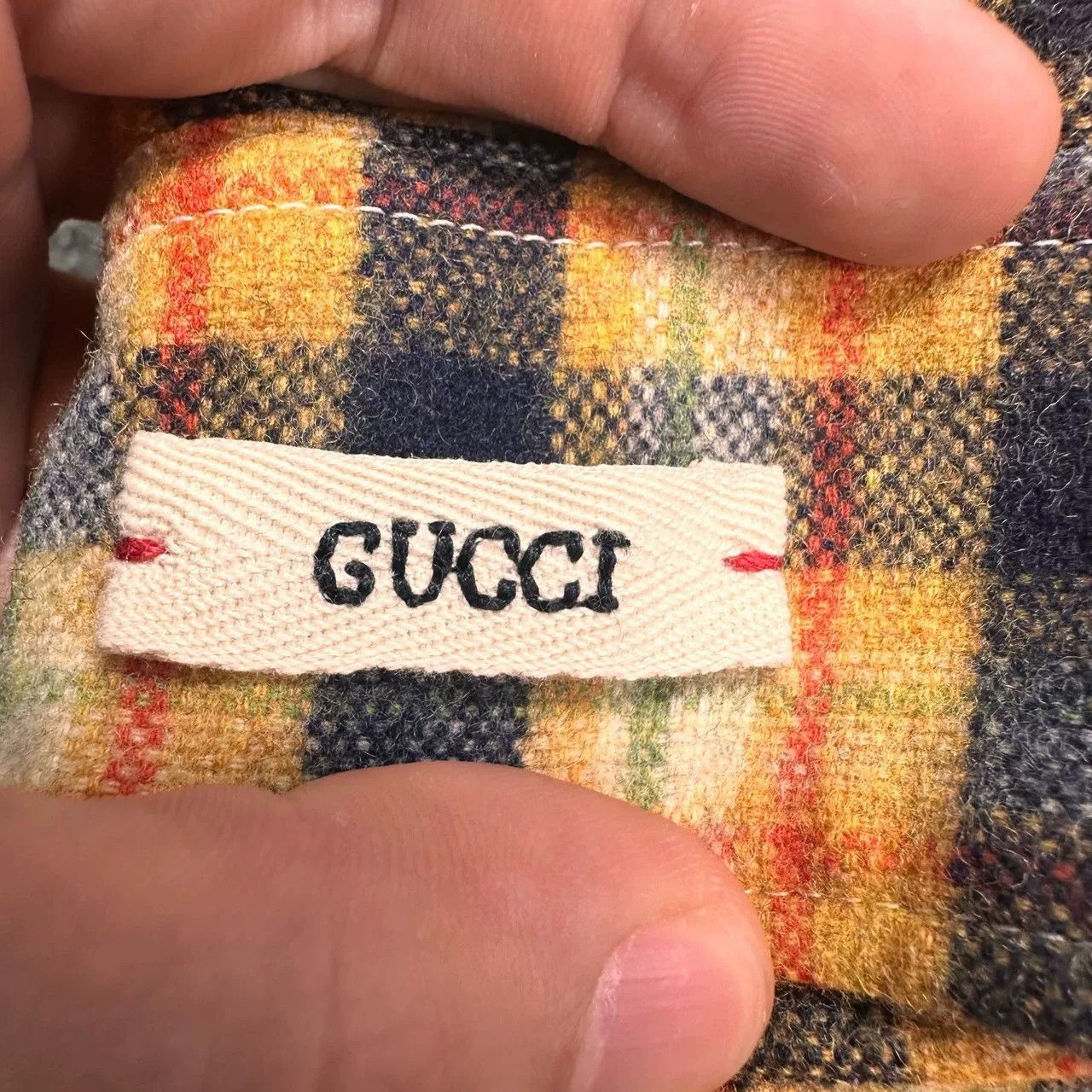 Gucci Gucci Disney Donald Duck Wool Plaid Shirt Jacket Size US S / EU 44-46 / 1 - 6 Thumbnail