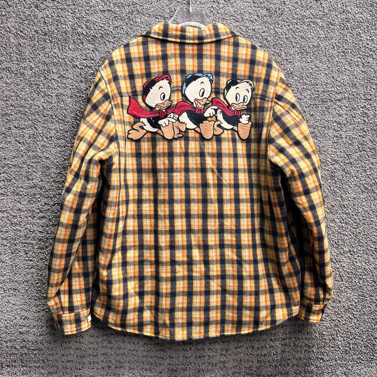 Gucci Gucci Disney Donald Duck Wool Plaid Shirt Jacket Size US S / EU 44-46 / 1 - 2 Thumbnail
