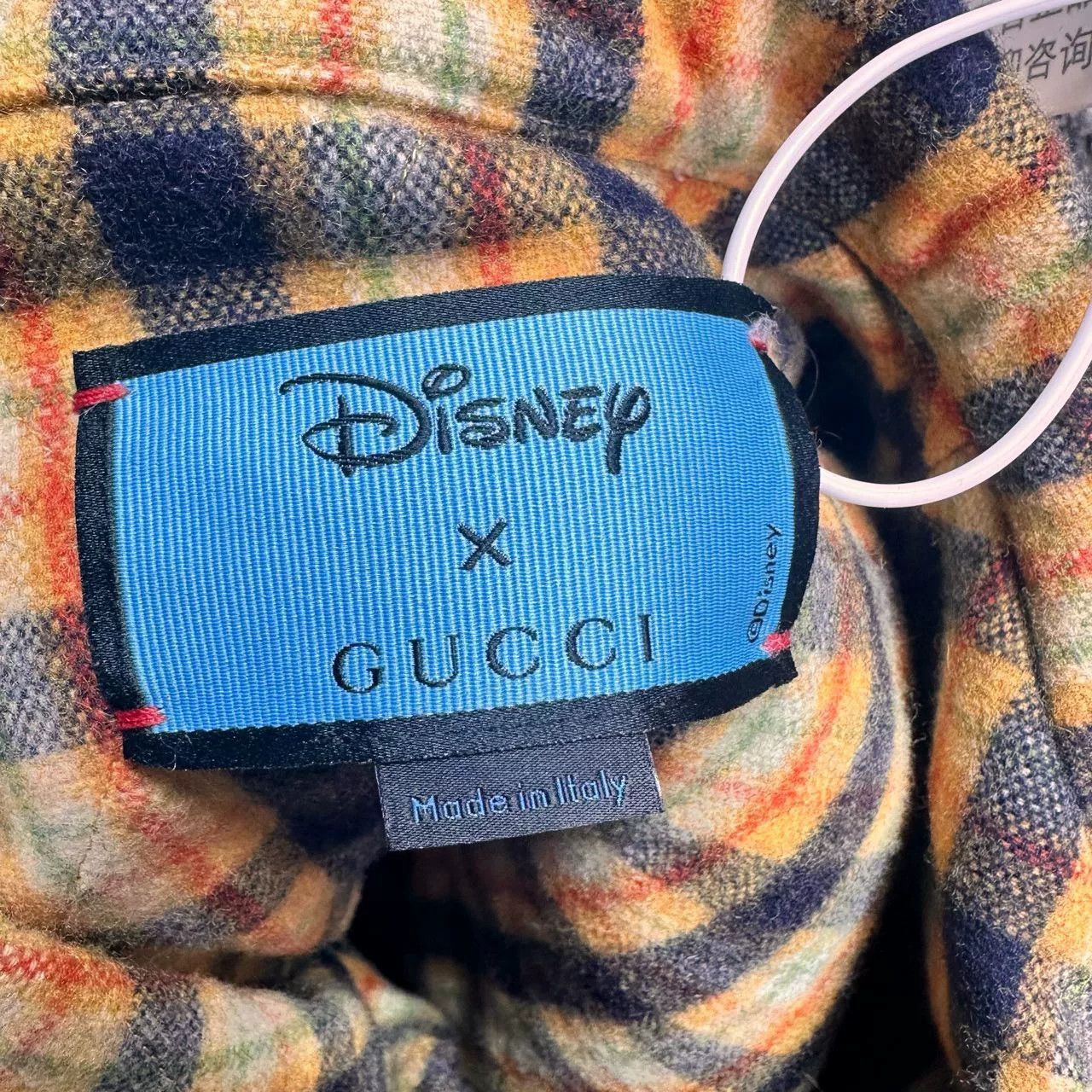 Gucci Gucci Disney Donald Duck Wool Plaid Shirt Jacket Size US S / EU 44-46 / 1 - 3 Thumbnail