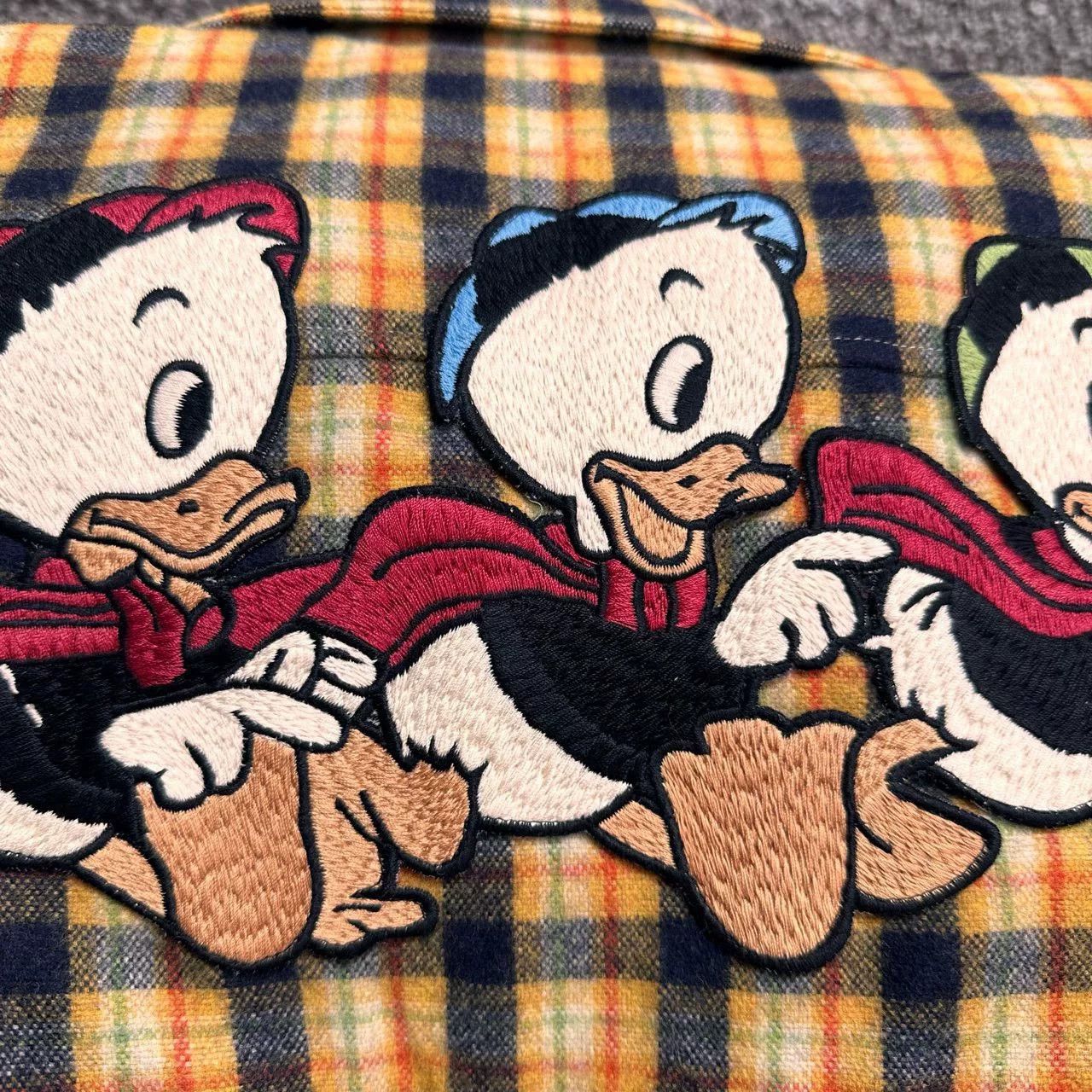 Gucci Gucci Disney Donald Duck Wool Plaid Shirt Jacket Size US S / EU 44-46 / 1 - 7 Thumbnail
