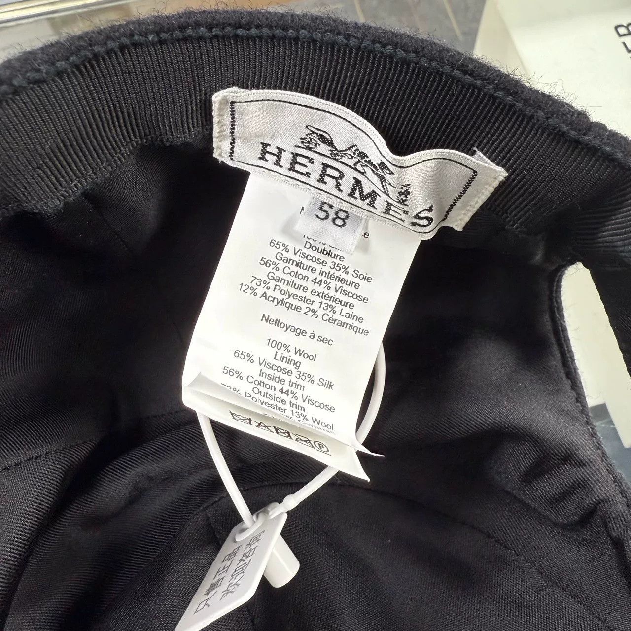 Hermes Hermes Wool Baseball Cap Size ONE SIZE - 4 Thumbnail