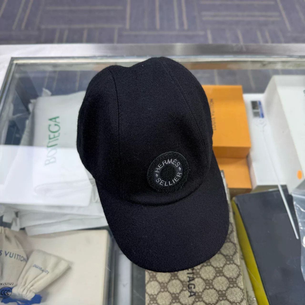Hermes Hermes Wool Baseball Cap Size ONE SIZE - 2 Thumbnail