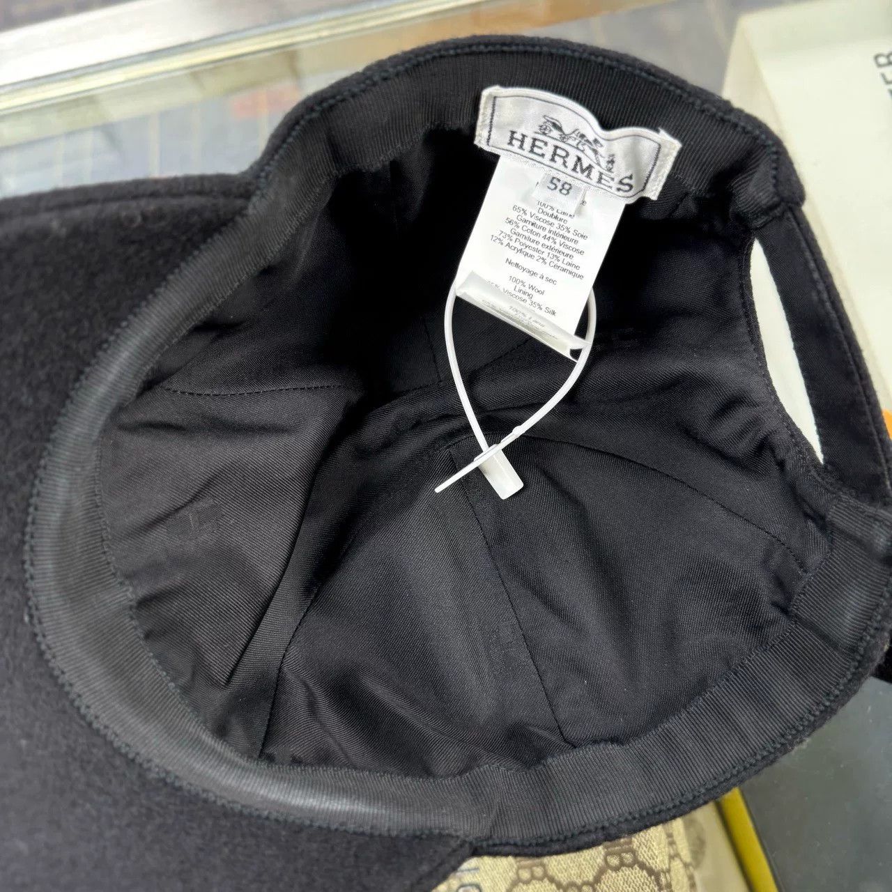 Hermes Hermes Wool Baseball Cap Size ONE SIZE - 3 Thumbnail