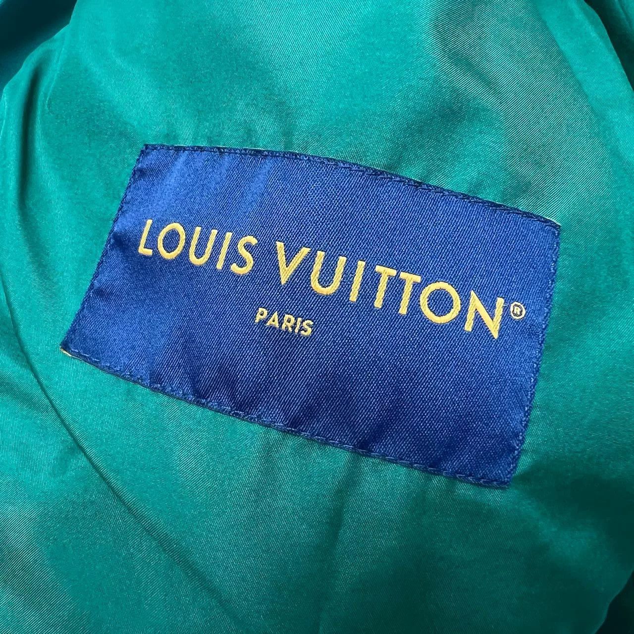 Louis Vuitton Louis Vuitton 23FW Flocked Embroidery Varsity Jacket Size US M / EU 48-50 / 2 - 3 Thumbnail