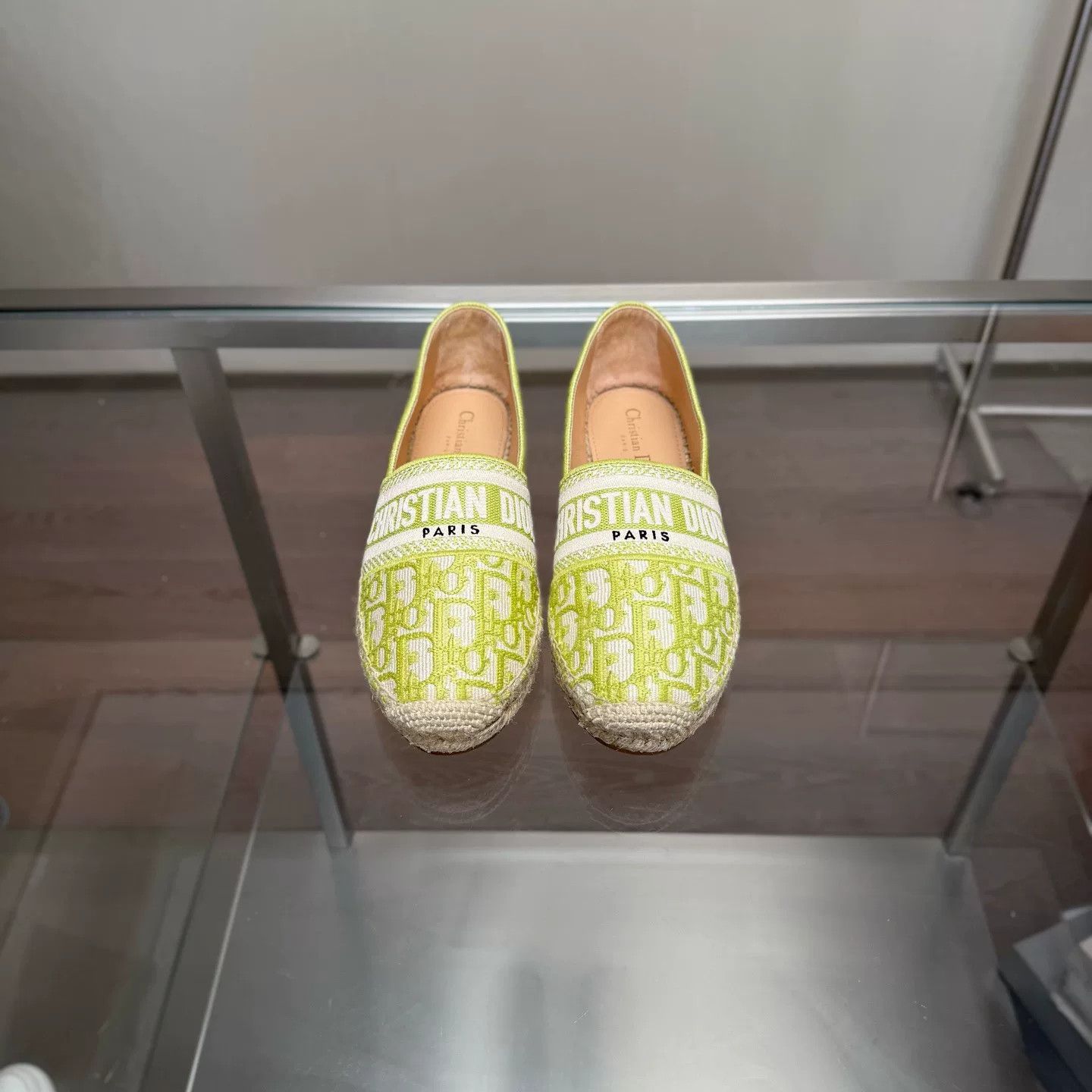 Dior Dior Embroidered Canvas Espadrilles Size US 8 / IT 38 - 2 Thumbnail