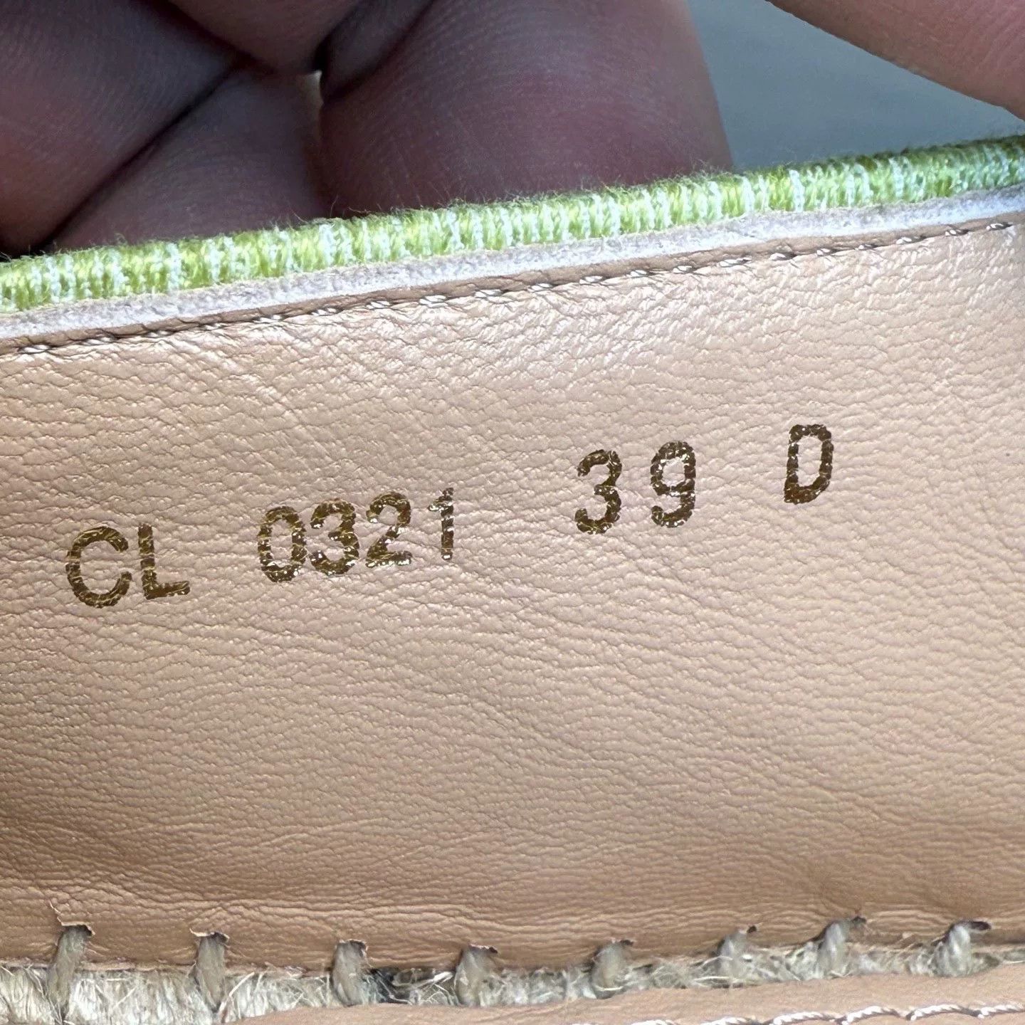 Dior Dior Embroidered Canvas Espadrilles Size US 8 / IT 38 - 8 Thumbnail