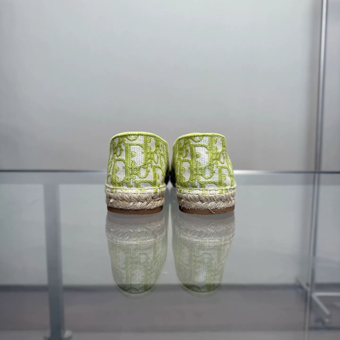 Dior Dior Embroidered Canvas Espadrilles Size US 8 / IT 38 - 4 Thumbnail