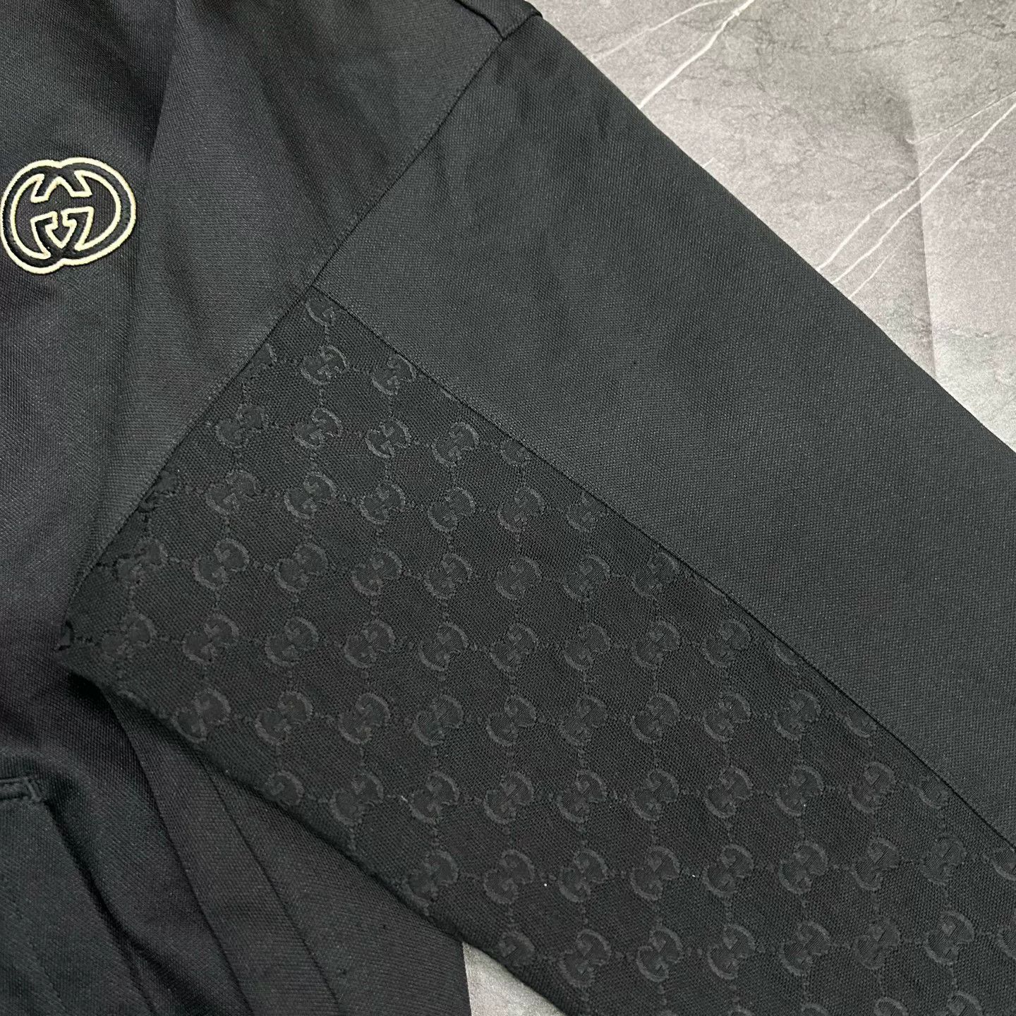 Gucci Gucci 24 Chest Logo Half-Zip Jacket Size US L / EU 52-54 / 3 - 6 Thumbnail