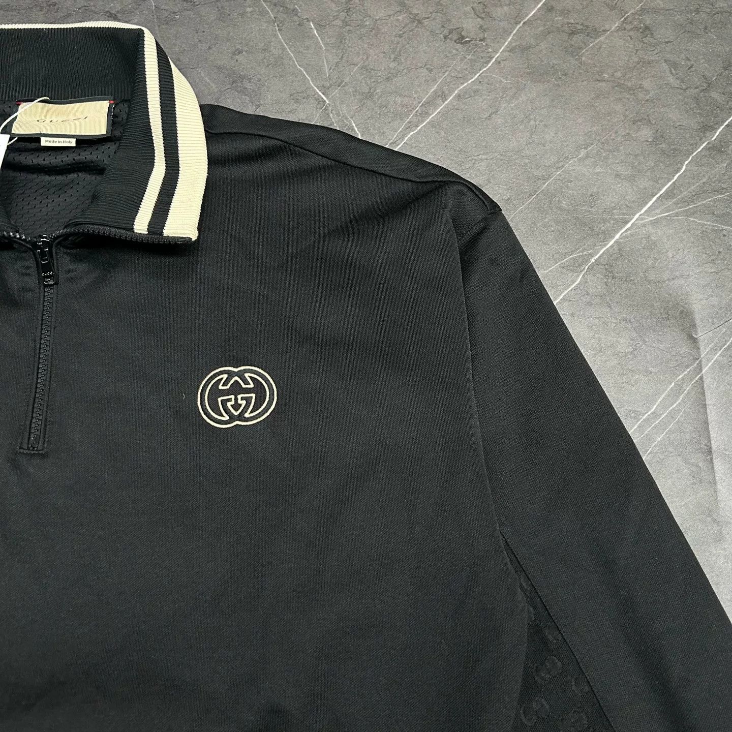 Gucci Gucci 24 Chest Logo Half-Zip Jacket Size US L / EU 52-54 / 3 - 5 Thumbnail