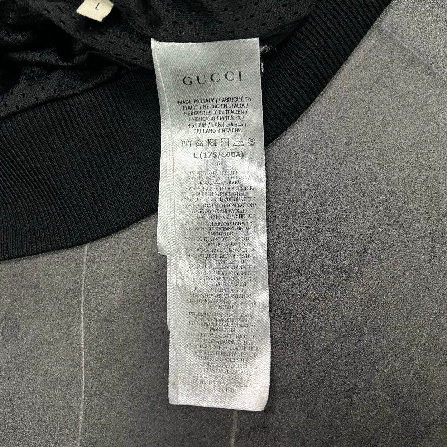 Gucci Gucci 24 Chest Logo Half-Zip Jacket Size US L / EU 52-54 / 3 - 8 Thumbnail