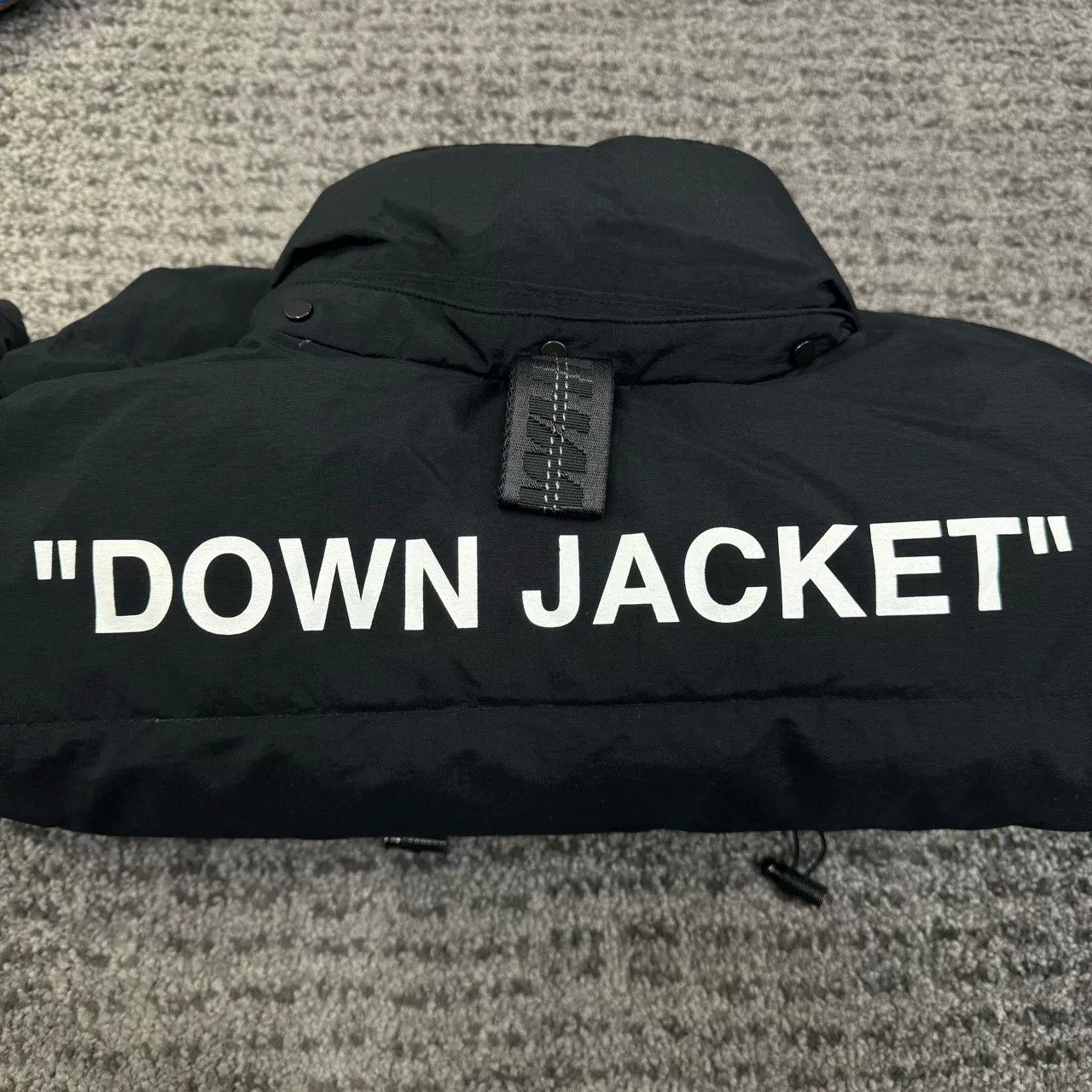 Off-White OFF WHITE OW Slogan Puffer Jacket Size US L / EU 52-54 / 3 - 3 Thumbnail