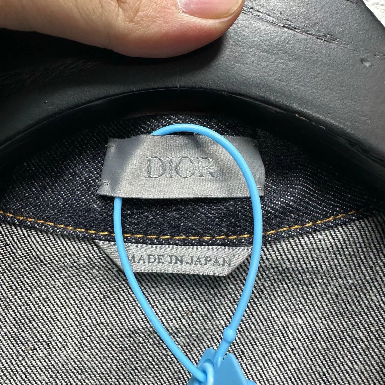Sacai DIOR x sacai Collaboration Denim Jacket Size US L / EU 52-54 / 3 - 3 Thumbnail