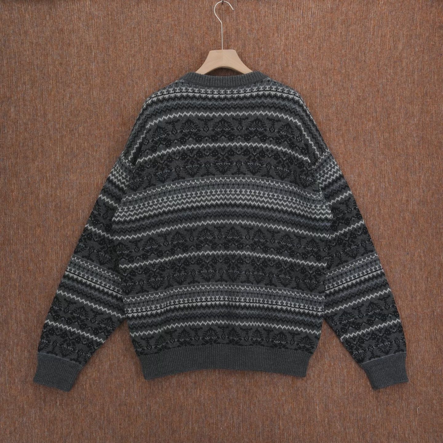 Balenciaga Balenciaga Fair Isle Intarsia Knit Sweater Size US S / EU 44-46 / 1 - 2 Thumbnail